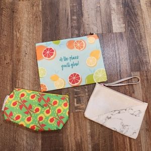 3 Makeup Bags